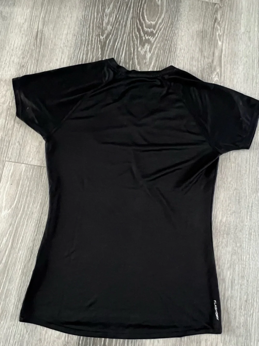 The North Face Women's Black V-Neck Short Sleeve Tee - Picture 2 of 5